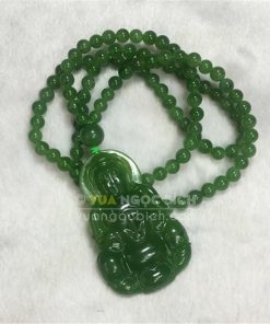 Mặt Dây Phật Quan Âm Ngọc Bích Nephrite Jade (MD170) 18 Mặt Dây Phật Quan Âm Ngọc Bích Nephrite Jade (MD170)