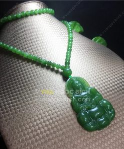 Mặt Dây Phật Quan Âm Ngọc Bích Nephrite Jade (MD170) 16 Mặt Dây Phật Quan Âm Ngọc Bích Nephrite Jade (MD170)