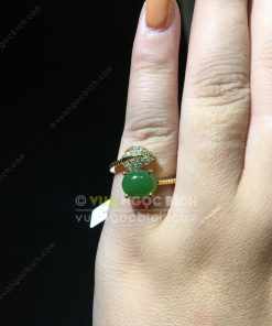 Nhẫn Ngọc Bích Nephrite Jade (NN057)
