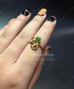 Nhẫn Ngọc Bích Nephrite Jade (NN058)
