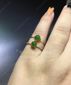Nhẫn Ngọc Bích Nephrite Jade (NN060) 18 Nhẫn Ngọc Bích Nephrite Jade (NN060)