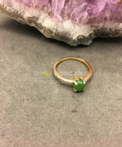 Nhẫn Ngọc Bích Nephrite Jade (NN060) 15 Nhẫn Ngọc Bích Nephrite Jade (NN060)
