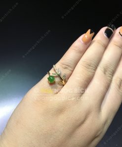Nhẫn Ngọc Bích Nephrite Jade (NN061) 15 Nhẫn Ngọc Bích Nephrite Jade (NN061)