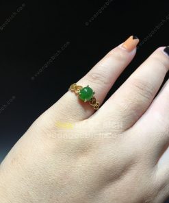 Nhẫn Ngọc Bích Nephrite Jade (NN062) 20 Nhẫn Ngọc Bích Nephrite Jade (NN062)