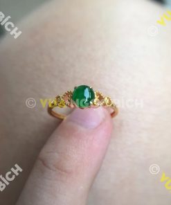 Nhẫn Ngọc Bích Nephrite Jade (NN062) 17 Nhẫn Ngọc Bích Nephrite Jade (NN062)