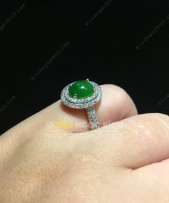 Nhẫn Ngọc Bích Nephrite Jade (NN063) 18 Nhẫn Ngọc Bích Nephrite Jade (NN063)