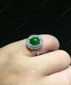 Nhẫn Ngọc Bích Nephrite Jade (NN063) 17 Nhẫn Ngọc Bích Nephrite Jade (NN063)