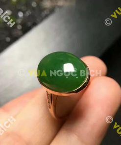 Nhẫn Ngọc Bích Nephrite Jade (NN079) 15 Nhẫn Ngọc Bích Nephrite Jade (NN079)