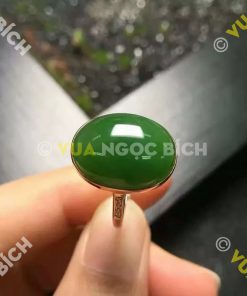 Nhẫn Ngọc Bích Nephrite Jade (NN079) 14 Nhẫn Ngọc Bích Nephrite Jade (NN079)