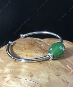 Vòng Tay Lu Thống Ngọc Bích Nephrite Jade (VT059)