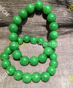 Vòng Tay Ngọc Bích Nephrite Jade 12mm VIP (VT052)