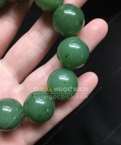 Vòng Tay Ngọc Bích Nephrite Jade 16mm (VT056-1)
