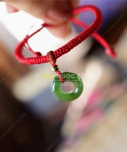 Vòng Tay Đồng Điếu Ngọc Bích Nephrite Jade (VT057) 15 Vòng Tay Đồng Điếu Ngọc Bích Nephrite Jade (VT057)