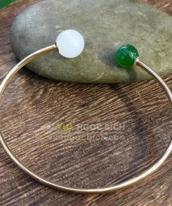 Vòng Tay Ngọc Bích Nephrite Jade (VT061) 16 Vòng Tay Ngọc Bích Nephrite Jade (VT061)
