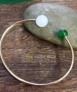 Vòng Tay Ngọc Bích Nephrite Jade (VT061) 14 Vòng Tay Ngọc Bích Nephrite Jade (VT061)