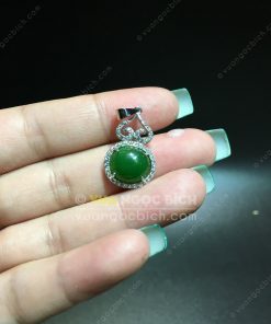 Mặt Dây Ngọc Bích Nephrite Jade (MD174)