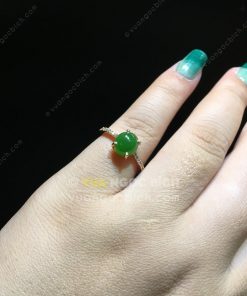 Nhẫn Ngọc Bích Nephrite Jade (NN074) 19 Nhẫn Ngọc Bích Nephrite Jade (NN074)