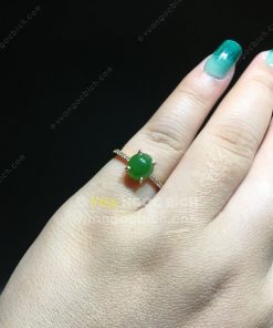 Nhẫn Ngọc Bích Nephrite Jade (NN074) 16 Nhẫn Ngọc Bích Nephrite Jade (NN074)