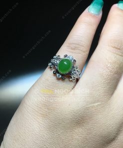 Nhẫn Ngọc Bích Nephrite Jade (NN075) 19 Nhẫn Ngọc Bích Nephrite Jade (NN075)
