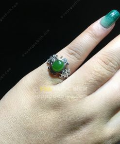 Nhẫn Ngọc Bích Nephrite Jade (NN075) 18 Nhẫn Ngọc Bích Nephrite Jade (NN075)