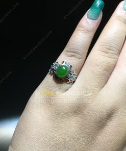 Nhẫn Ngọc Bích Nephrite Jade (NN075) 17 Nhẫn Ngọc Bích Nephrite Jade (NN075)