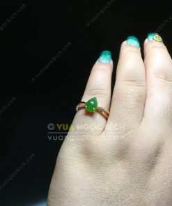 Nhẫn Ngọc Bích Nephrite Jade (NN076) 19 Nhẫn Ngọc Bích Nephrite Jade (NN076)