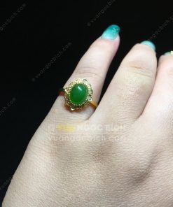 Nhẫn Ngọc Bích Nephrite Jade (NN077) 24 Nhẫn Ngọc Bích Nephrite Jade (NN077)