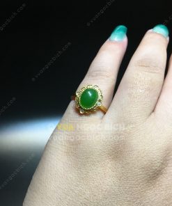 Nhẫn Ngọc Bích Nephrite Jade (NN077) 22 Nhẫn Ngọc Bích Nephrite Jade (NN077)