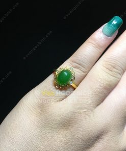 Nhẫn Ngọc Bích Nephrite Jade (NN077) 17 Nhẫn Ngọc Bích Nephrite Jade (NN077)