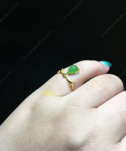 Nhẫn Ngọc Bích Nephrite Jade (NN078) 17 Nhẫn Ngọc Bích Nephrite Jade (NN078)