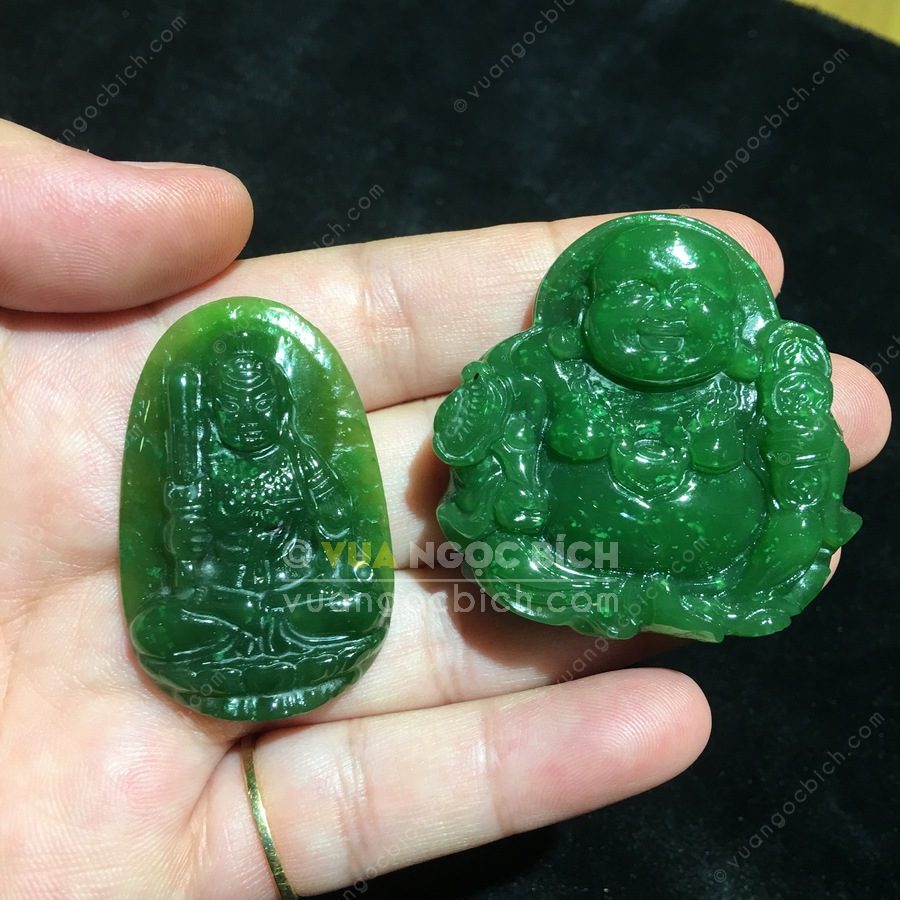 Trang Sức Tâm Linh Ngọc Bích Nephrite Jade Thiên Nhiên - Vua Ngọc Bích