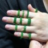 Nhẫn Bầu Ngọc Bích Nephrite Jade VIP (NN030-2) 2 Nhẫn Bầu Ngọc Bích Nephrite Jade VIP (NN030-2)