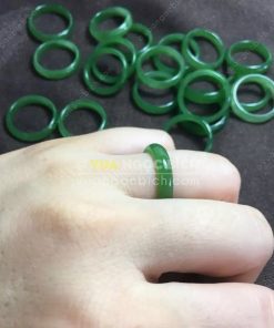 Nhẫn Bầu Ngọc Bích Nephrite Jade VIP (NN030-2) 32 Nhẫn Bầu Ngọc Bích Nephrite Jade VIP (NN030-2) 5