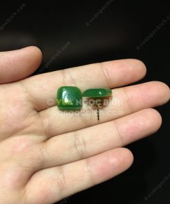 Bông Tai Ngọc Bích Nephrite Jade (VNB-BT203)