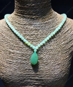 Chuỗi Vòng Cổ Ngọc Bích Nephrite Jade 4mm VIP (VNB-CC092)