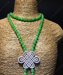 Chuỗi Vòng Cổ Ngọc Bích Nephrite Jade 6mm VIP (VNB-CC091) 28 Chuỗi Vòng Cổ Ngọc Bích Nephrite Jade 6mm VIP (VNB-CC091)