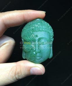 Mặt Dây Thiện Ác Ngọc Bích Nephrite Jade (VNB-MD216) 17 Mặt Dây Thiện Ác Ngọc Bích Nephrite Jade (VNB-MD216)