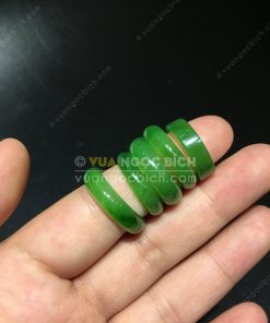 Nhẫn Bầu Ngọc Bích Nephrite Jade VIP (NN030-2) 24 Nhẫn Bầu Ngọc Bích Nephrite Jade VIP (NN030-2)