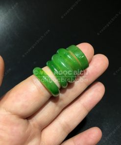 Nhẫn Bầu Ngọc Bích Nephrite Jade VIP (NN030-2) 23 Nhẫn Bầu Ngọc Bích Nephrite Jade VIP (NN030-2)