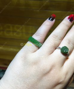 Nhẫn Ngọc Bích Nephrite Jade (VNB-NN022-2)