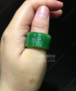 Nhẫn Càn Long Ngọc Bích Nephrite Jade VIP (VNB-NN036-1) 22 Nhẫn Càn Long Ngọc Bích Nephrite Jade VIP (VNB-NN036-1)