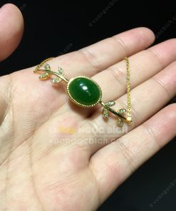 Lắc Tay Ngọc Bích Nephrite Jade (VNB-VT072) 19 Lắc Tay Ngọc Bích Nephrite Jade (VT072)