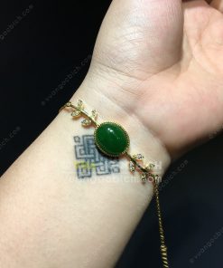 Lắc Tay Ngọc Bích Nephrite Jade (VNB-VT072) 17 Lắc Tay Ngọc Bích Nephrite Jade (VT072)