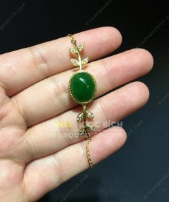 Lắc Tay Ngọc Bích Nephrite Jade (VNB-VT072) 16 Lắc Tay Ngọc Bích Nephrite Jade (VT072)