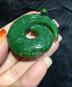 Mặt Ngọc Bích Nephrite Jade (VNB-MD244) 20 Mặt Ngọc Bích Nephrite Jade (VNB-MD244)