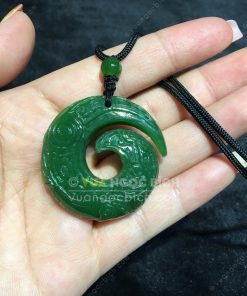 Mặt Ngọc Bích Nephrite Jade (VNB-MD244) 19 Mặt Ngọc Bích Nephrite Jade (VNB-MD244)