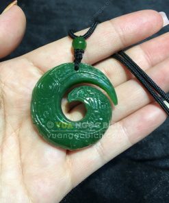 Mặt Ngọc Bích Nephrite Jade (VNB-MD244) 18 Mặt Ngọc Bích Nephrite Jade (VNB-MD244)