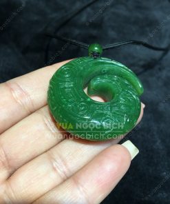 Mặt Ngọc Bích Nephrite Jade (VNB-MD244) 15 Mặt Ngọc Bích Nephrite Jade (VNB-MD244)