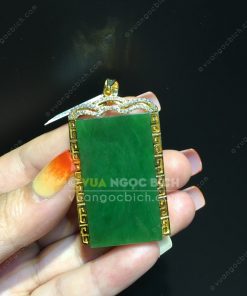 Mặt Dây Ngọc Bích Nephrite Jade (VNB-MD227-1) 27 Mặt Dây Ngọc Bích Nephrite Jade (VNB-MD227-1)