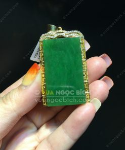 Mặt Dây Ngọc Bích Nephrite Jade (VNB-MD227-1)